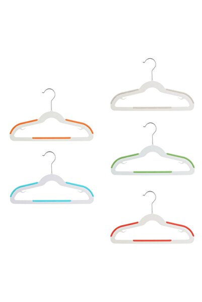 OEM Ecru Hangers Different Colors Anti-Slip for Children 32cm - 5pcs