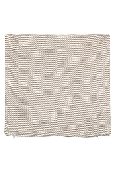 OEM Fata de Perna Decorativa Maro cu Model Reliefat 45x45cm
