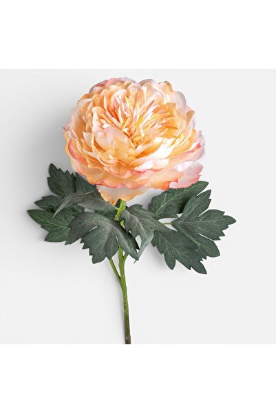 OEM Floare Bujor Portocaliu 75cm