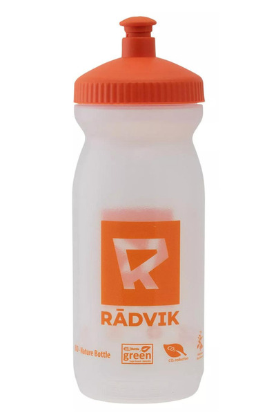 RADVIK Bidon Bioflask 600 ml Transparent/Portocaliu