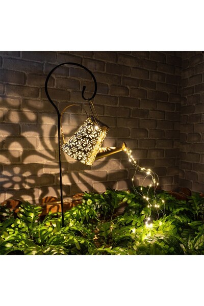 OEM Stick Solar de Gradina Stropitoare cu 37 de Becuri LED 84cm - (Alb Cald)