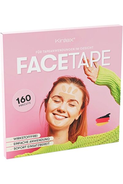 MARCO KİNTEX Kintex FaceTape - Pre-Cut Tape for Face Areas such as Forehead, ...