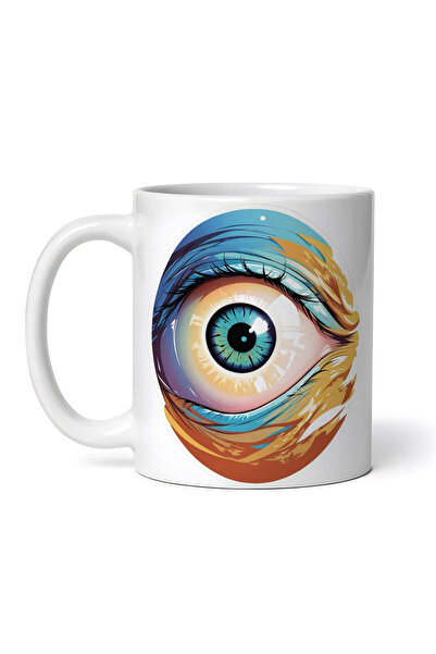 INOVATIX Personalized white mug, Bubble eye, INOVATIX®. 330ml