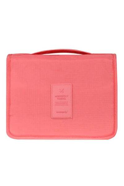 Travel Waterproof Cosmetic Toiletry Bag Pink