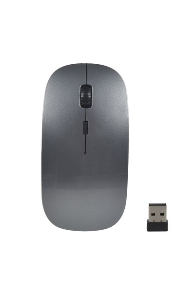 OEM Mouse Wireless cu Adaptor Argintiu 2,4 GHz