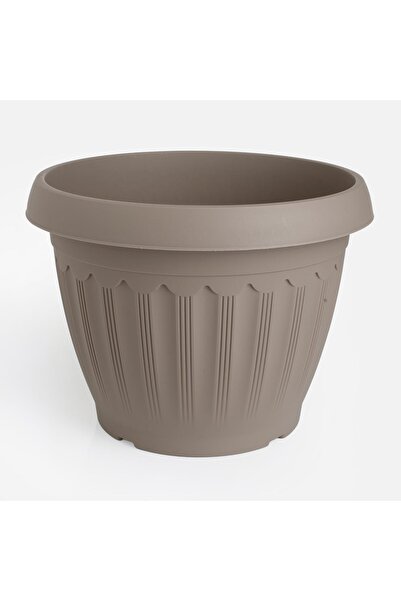 OEM Ghiveci Flori din Plastic Mocca Ø35x26cm - 15,2L