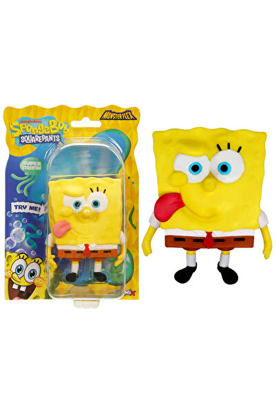 Sunman Monster Flex SpongBob SquarePants Super Stretch Figür - Dil Çıkaran Sü...