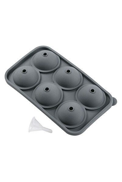 OEM Γκρι φόρμα παγωτού σιλικόνης 19,5x11x5εκ.