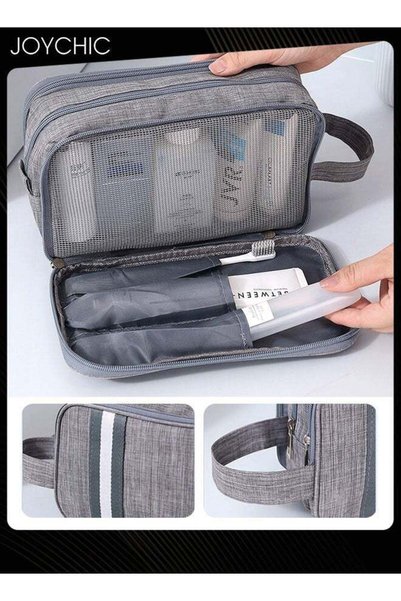 Joychic Dry and Wet Separation Large Capacity Cosmetic Bag for Women and Men ...