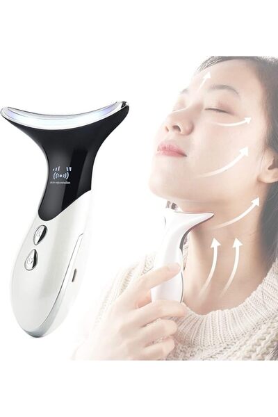 NALACAL Neck Beauty Device, V-Face Chin Massager, 40℃/45℃ Heat Anti Wrinkles ...