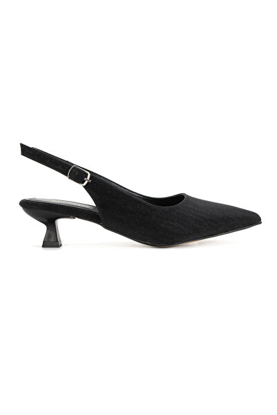 DYG STORE Women's 4 cm Heeled Pointed Toe Evening Dress Shoes