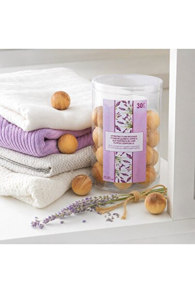 OEM Bile din Lemn pentru Sertare cu Aroma de Lavanda - 30buc