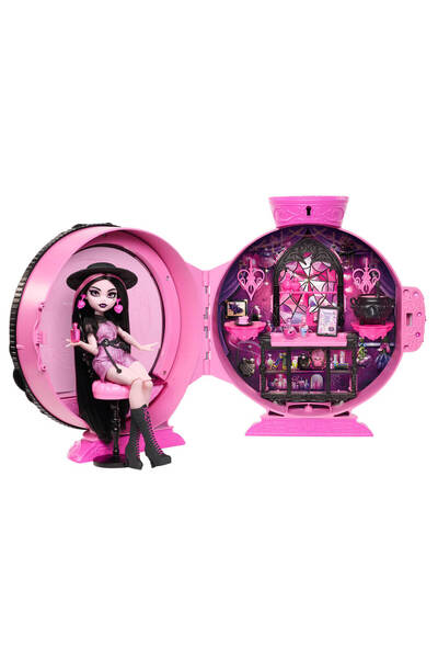 MONSTER HIGH İksir Kazanı Draculaura Bebek ve Oyun Seti JKD76