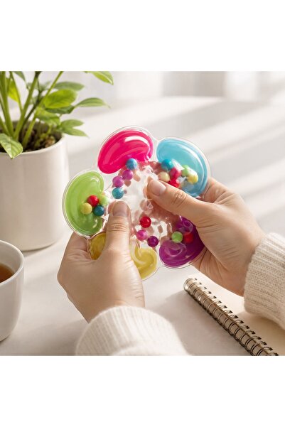 OEM Multicolored Flower Sensory Toy