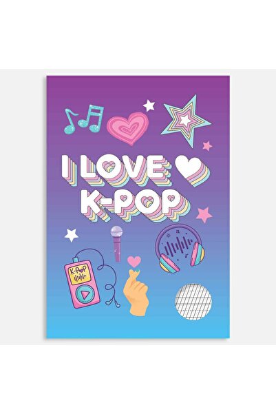 OEM Caiet A5 Tip 1 cu Model K-POP - 40 File