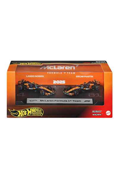HOT WHEELS 1:64 Premium Formula 1 Pack of 2 Jmm89 - Mclaren Formula 1 Team