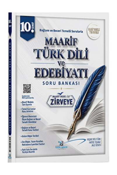 Yayın Denizi Yayınları Yayın Denizi 10. Sınıf Türk Dili ve Edebiyatı Soru Ban...