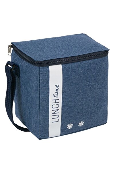 OEM Дънкова изолирана чанта с цип 19x15x20см - 6л