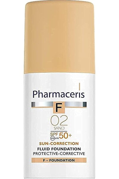 Pharmaceris F Fluid foundation SPF 50 – Shade 02 Sand – 30ml | High Coverage ...