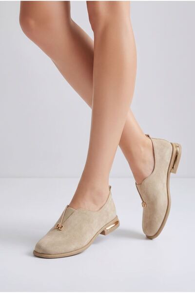 Alphus Γυναικείες κομψές μπαλαρίνες Vollex Nubuck Material