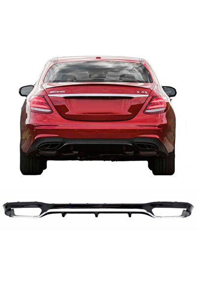 CΑRΝΕR Διαχύτης Πίσω Προφυλακτήρα Για Mercedes-Benz E-Class W213 16-19 Με Προ...