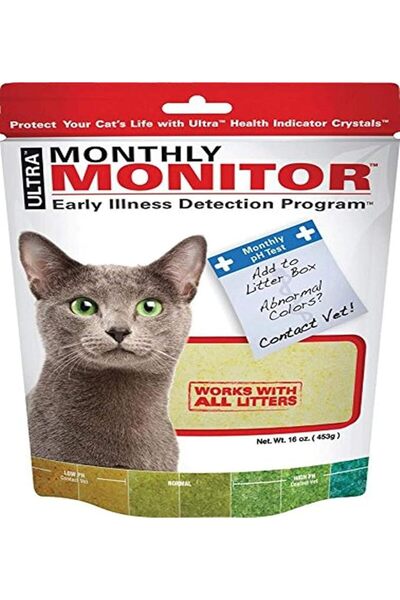 ULTRA Cat Health Monthly Monitor Crystal, 16oz