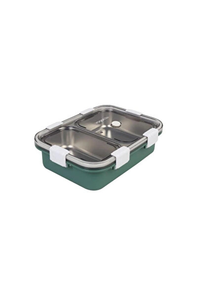 Vagonlife PASLANMAZ ÇELİK BÖLMELİ YEMEK KABI 2 BÖLMELİ - LUNCH BOX BL50442 80...