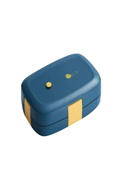 Vagonlife ÇELİK YEMEK KABI TEK BÖLMELİ 1000 ML - LUNCH BOX XC-483 KARIŞIK REN...