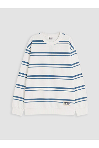 LC Waikiki Rmz Gi̇yi̇m Farkiyla Zero Roba Collar Boys' Sweatshirt