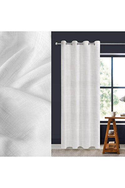 OEM Perdea Decorativa Off White cu Inele 140x260cm