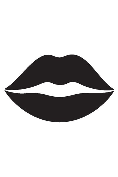 Generic Brand Female Lip Model 3 Auto Special New Sticker 30 X 18 cm