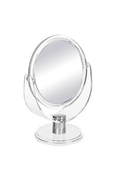 OEM Oglinda Rotunda cu Baza Transparenta 13x18cm - Oglinzi Masa, Organizare-C...