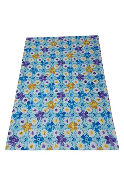 Albatex Home Κάλυμμα κρεβατιού 130x190 εκ., M015 Floral Joy Blue, 1 Άτομο