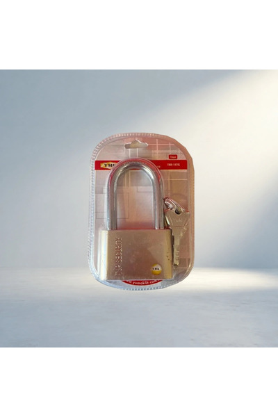 MEKs Chrome Plated Safety Padlock Metal Mechanism