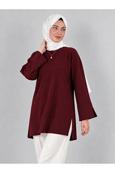 Warasiva Tunica Hijab pentru femei, din țesătură modal, oversize, de culoare ...