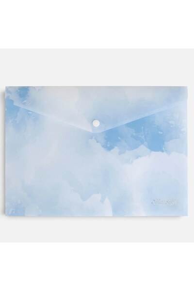 OEM Mapa cu Capsa Bleu Marble cu Glitter 33x24cm - Articole Arhivare, Produse...