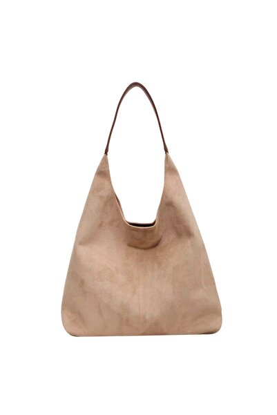 Generic Brand Elegant and spacious eco- Leather hobo bag - Slouchy model with...