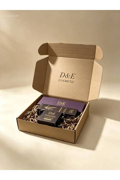 D&E COSMETIC 3'LÜ SET PİRİNÇ ÖZLÜ TONİK-MİCELLAR PED-TİTREŞİMLİ GÖZALTI KREMİ