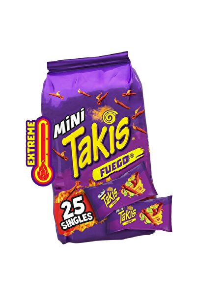 Takis | Chips | Fuego Chips | Snacks (Imported) Snacks 35g | Pack of 25