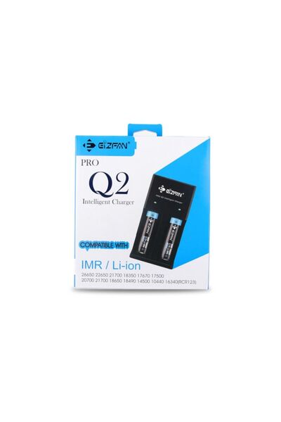 CHARGER Baterie Eizfan Q2 cu 2 poli pentru baterii litiu de 3.7V