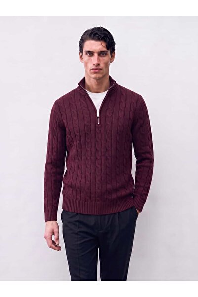 Atelier Old Money Montclair Cable Half Zip Kazak FW7332