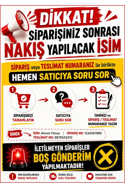 BeybiNest Oto Boyun Yastigi Koltuk Başlığı Nakışlı model