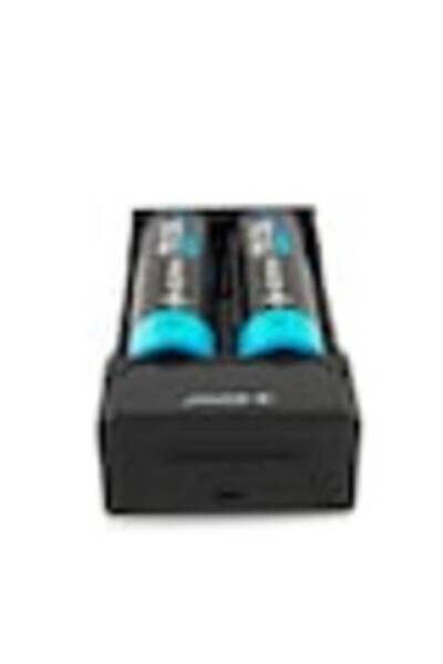 CHARGER Încărcător de baterii EIZFAN NC2, USB, 2000 mAh, 3.7 V, 2A, Negru, Indicator LED