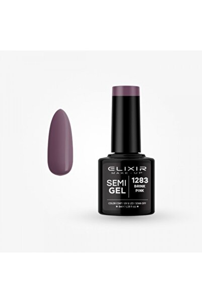 Elixir SEMIGEL ΗΜΙΜΟΝΙΜΟ ΒΕΡΝΙΚΙ ΝΥΧΙΩΝ 1283 BRINK Pink 8ML