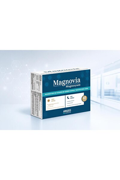 Magnovia Magnezyum Gündüz & Gece Etkili Çift Formül