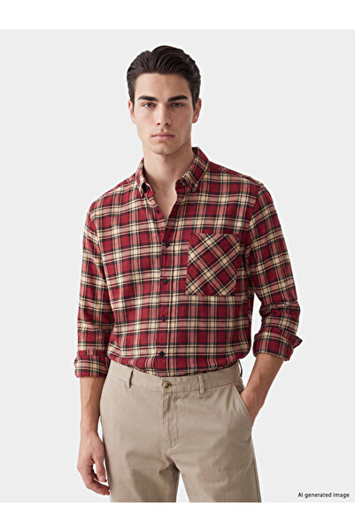 LC Waikiki Timeless Clothing & Timeless Choices Standard Fit Checkered Embroi...