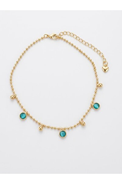 Piaro Collection Turquoise Beaded Anklet