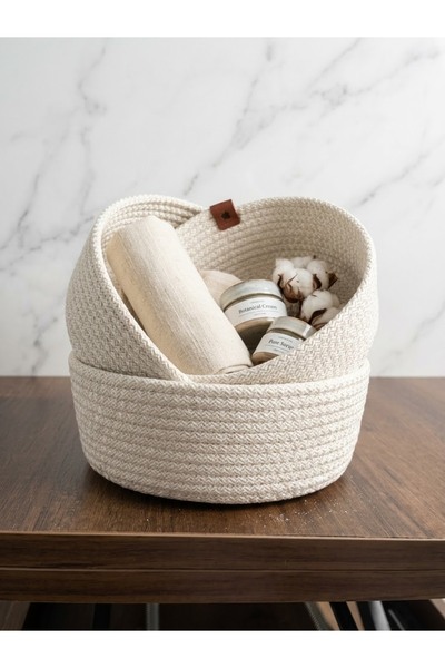 3'lü sepet organizer modern& şık çok amaçlı ekmek sepeti.