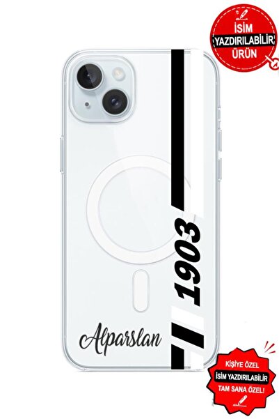 3GEN CASE iPhone 13/14 Uyumlu Kişiselleştirilebilir Animasyonlu MagSafe İle Uyumlu Premium Sert Şeffaf Kılıf