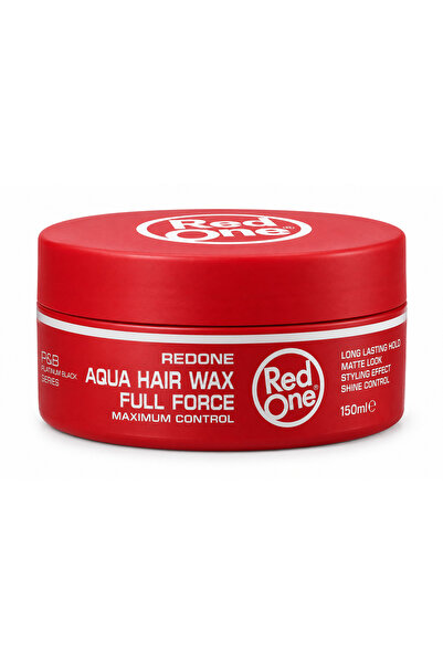 Red One Red One Aqua Hair Wax Full Force - Platinum Black Series 150 ml